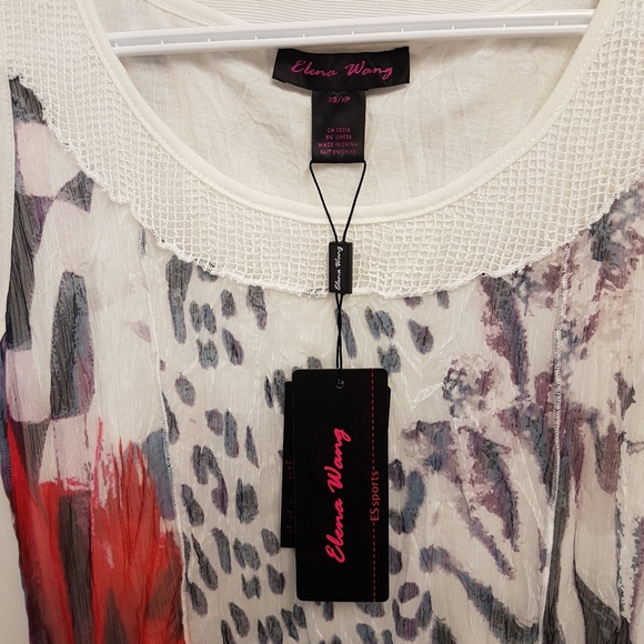 So pretty, NWT, Elena Wang dress. - Picture 8 of 11